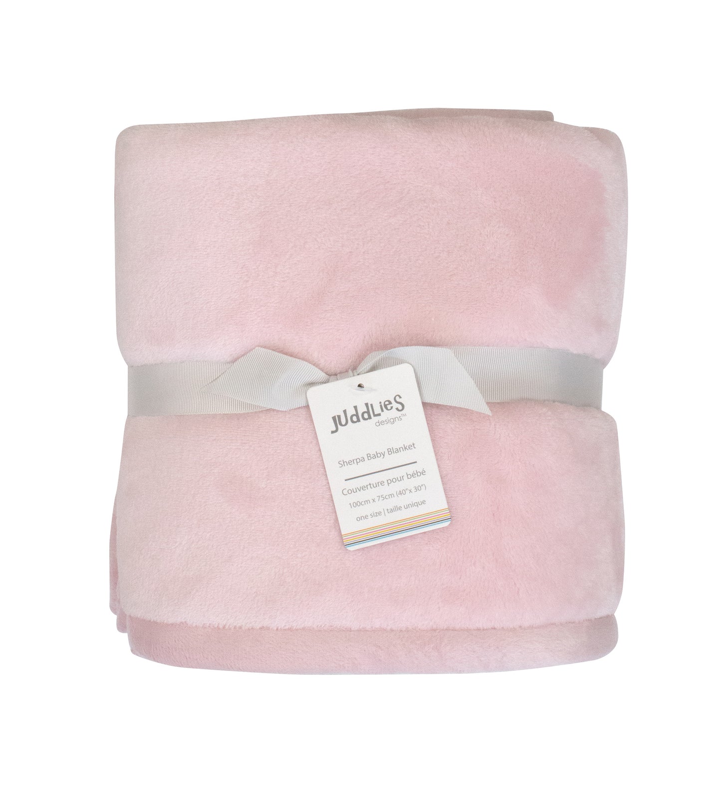 Flannel Sherpa Blanket: Pink