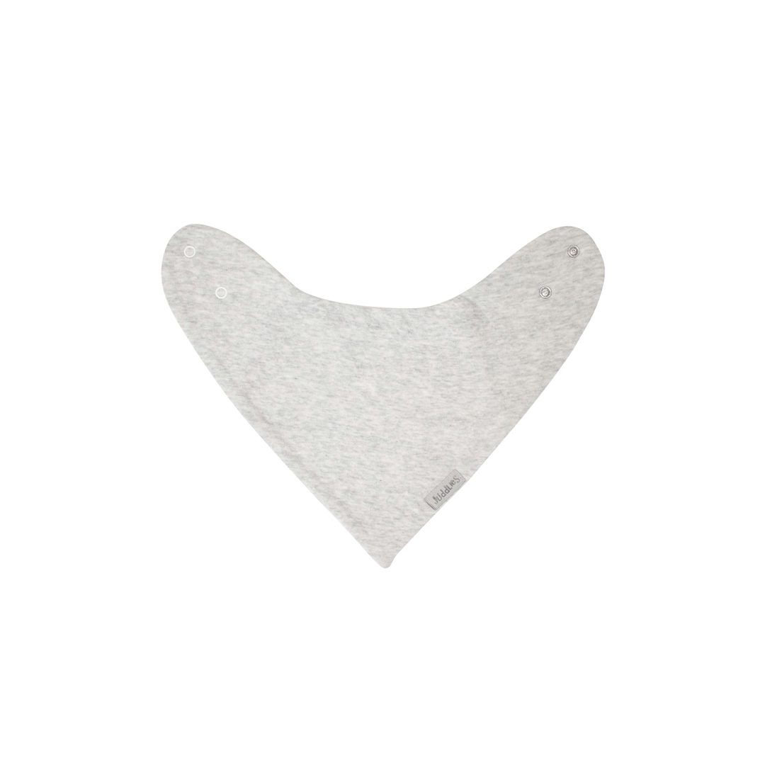 bandana-bib-2pc-set-light-grey-charcoal-fleck-breathe-eze-grey