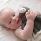 Cottage Collection | Baby Organic Cotton Security Blanket Lovey: Bear