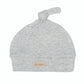 Breathe EZE Collection | Newborn Baby Hat: Light Grey Fleck