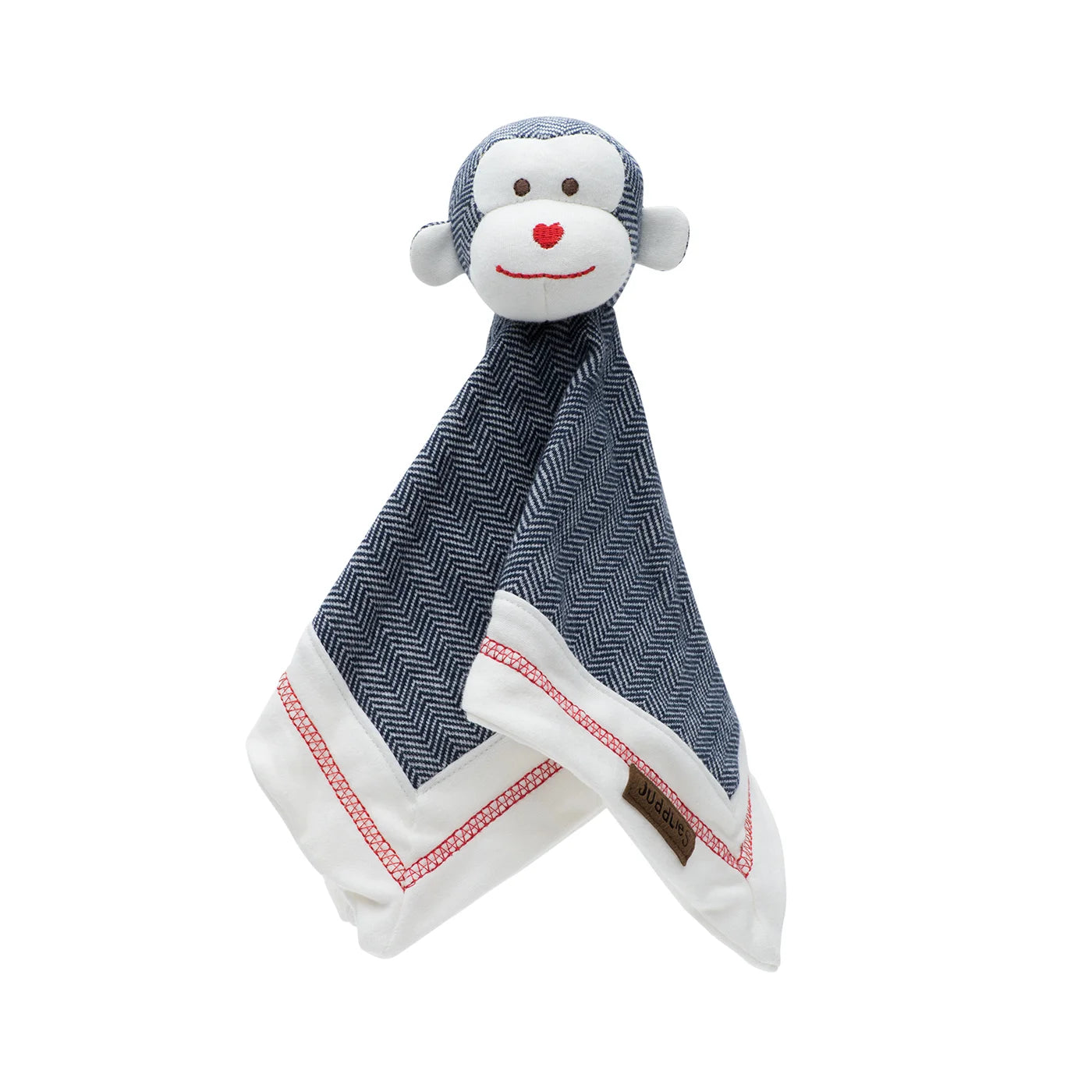 Cottage Collection | Baby Organic Cotton Security Blanket Lovey: Monkey