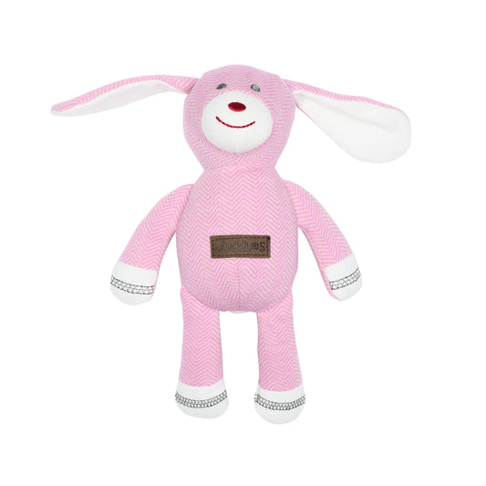 Cottage Collection | Baby Organic Cotton Rattle: Rabbit