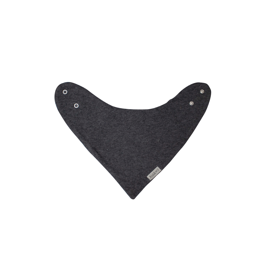 bandana-bib-2pc-set-light-grey-charcoal-fleck-breathe-eze-charcoal