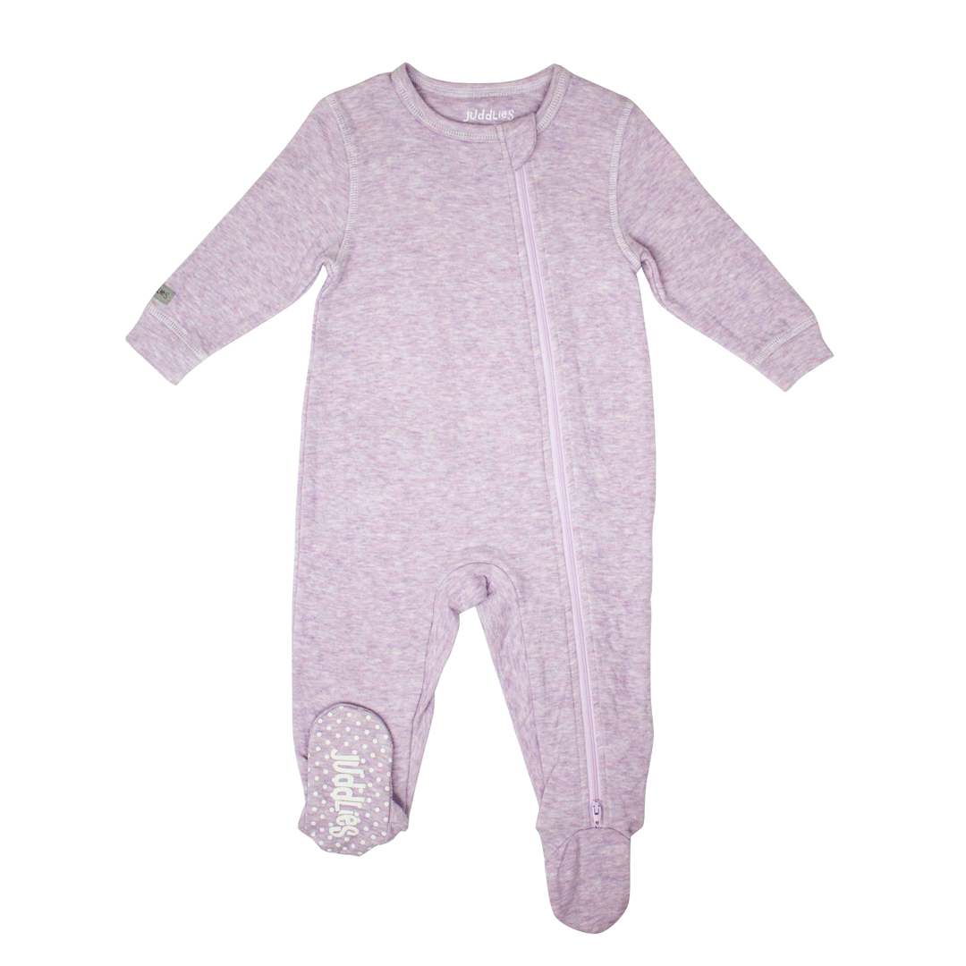 pajamas-sleeper-lavender-purple-fleck-breathe-eze-front