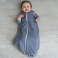 Cottage Collection | Baby Organic Cotton Sleep Sack: Lake Blue