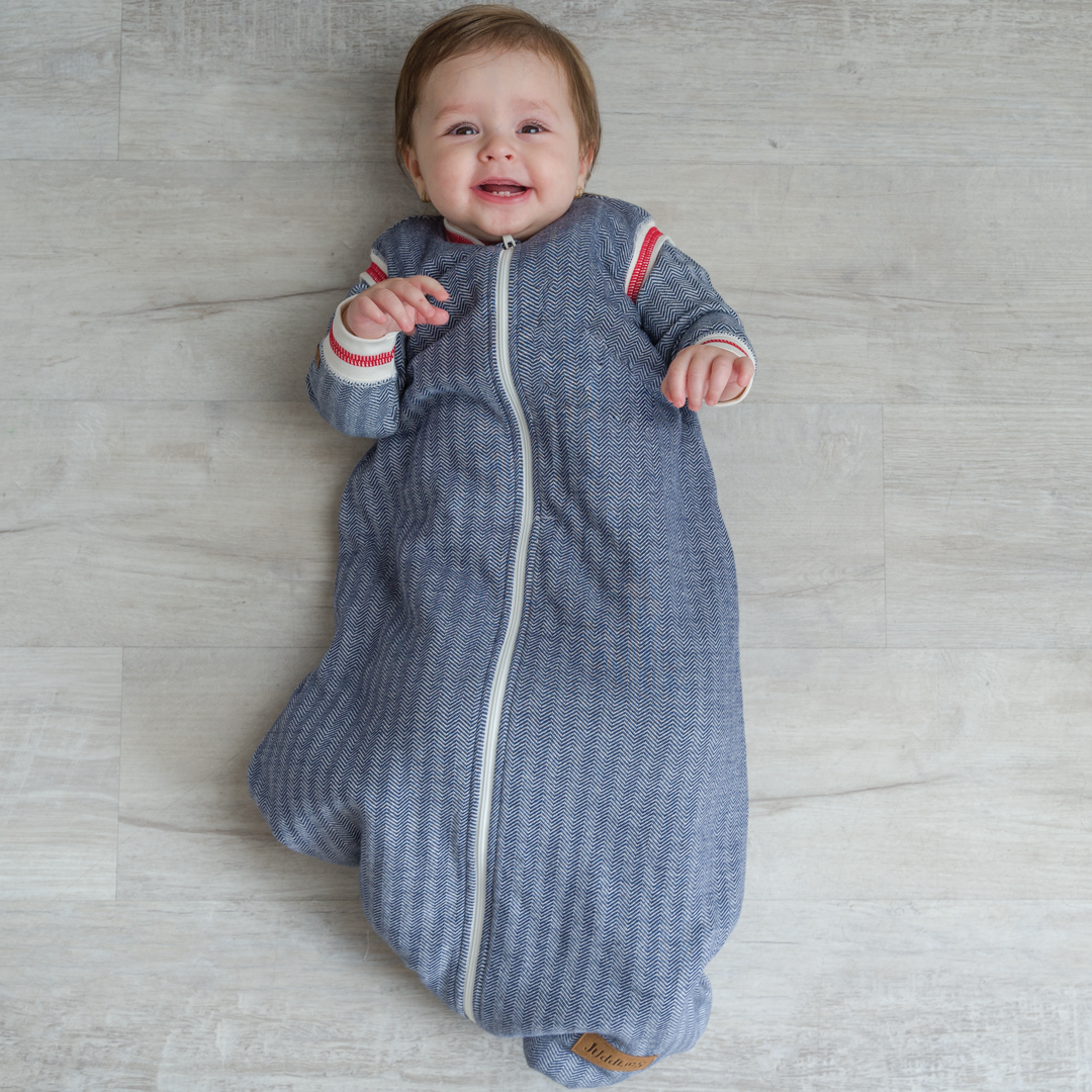 Cottage Collection | Baby Organic Cotton Sleep Sack: Sunset Pink