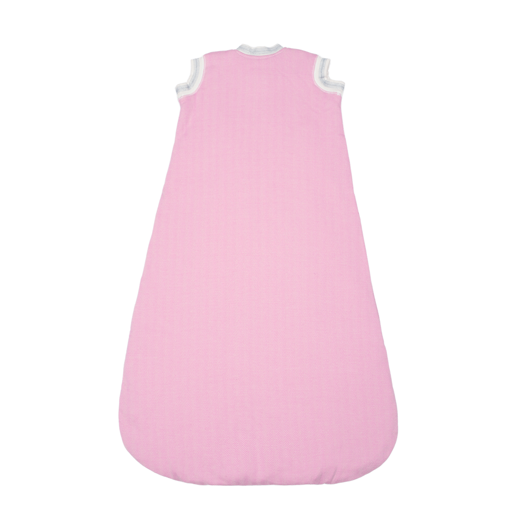 Cottage Collection | Baby Organic Cotton Sleep Sack: Sunset Pink