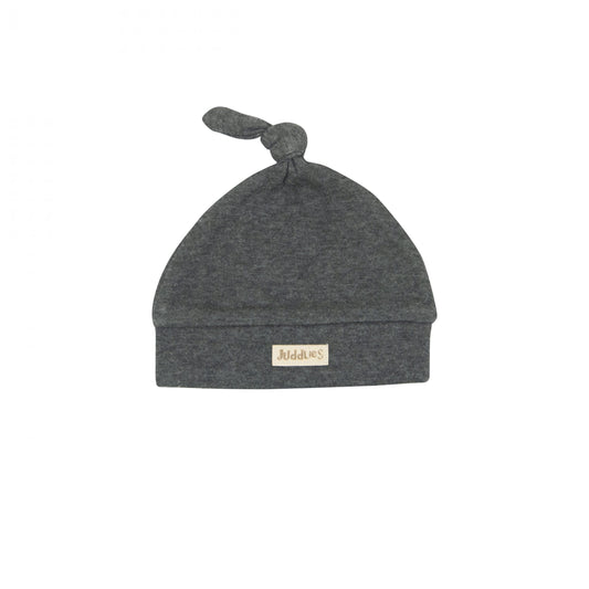 Breathe EZE Collection | Newborn Baby Hat: Charcoal Grey Fleck