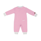 Cottage Collection | Baby Organic Cotton Playsuit: Sunset Pink