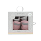 Raglan Collection | Baby Organic Cotton Slippers: Dogwood Pink